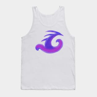 Purple spiky saves the day Tank Top